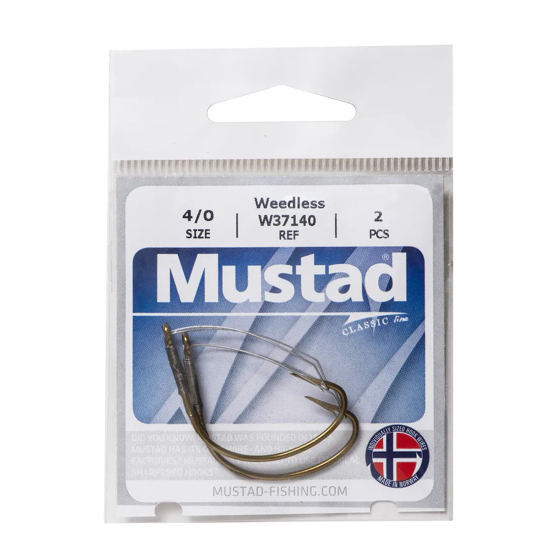 Mustard Weedless Wide Gap W37140 - Dogfish Tackle & Marine