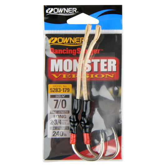 Owner 5283 Monster Dancing Stinger Hooks 2pk - Dogfish Tackle & Marine