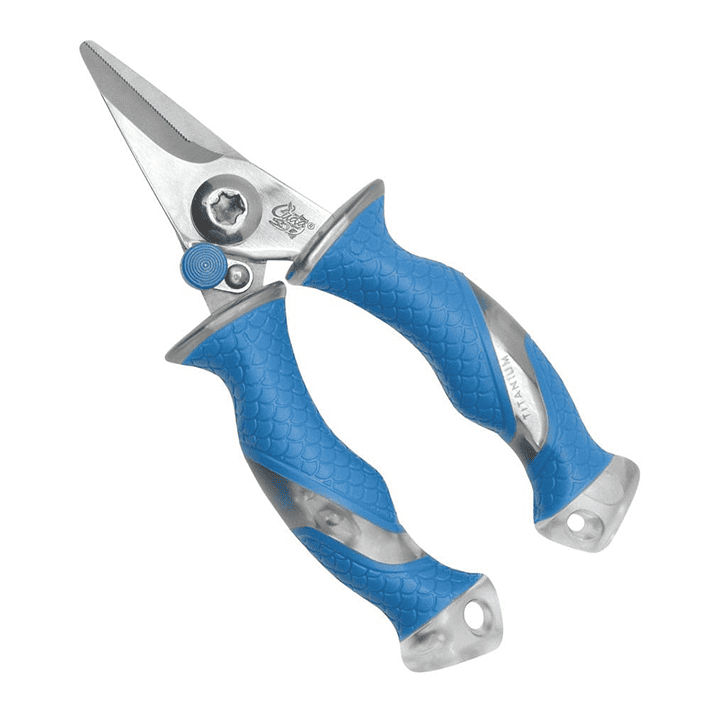 Cuda 5.25 titanium bonded mini snip scissors - Dogfish Tackle & Marine
