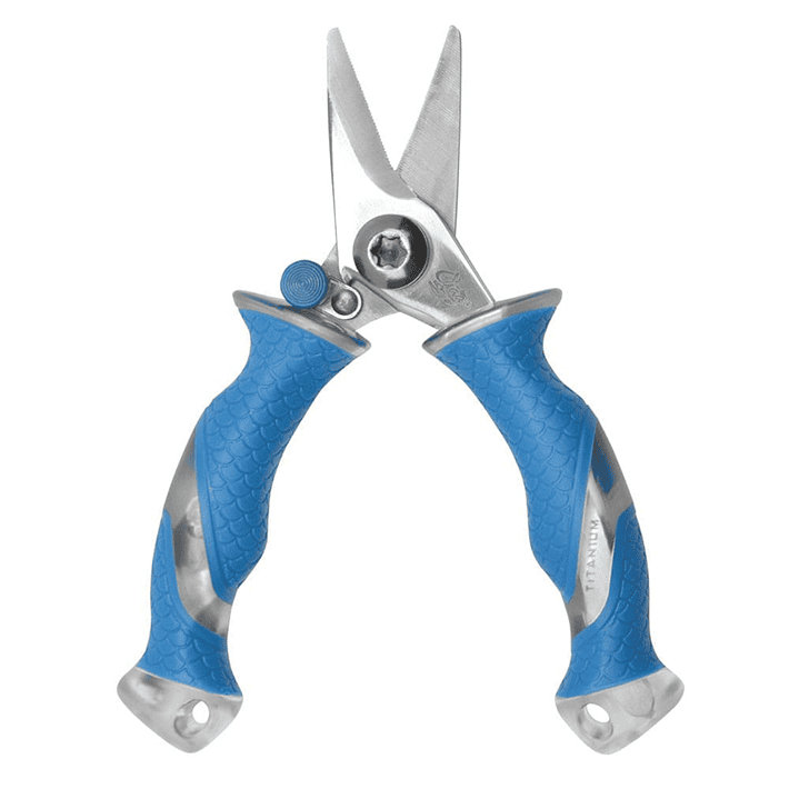 Cuda 5.25 titanium bonded mini snip scissors - Dogfish Tackle & Marine