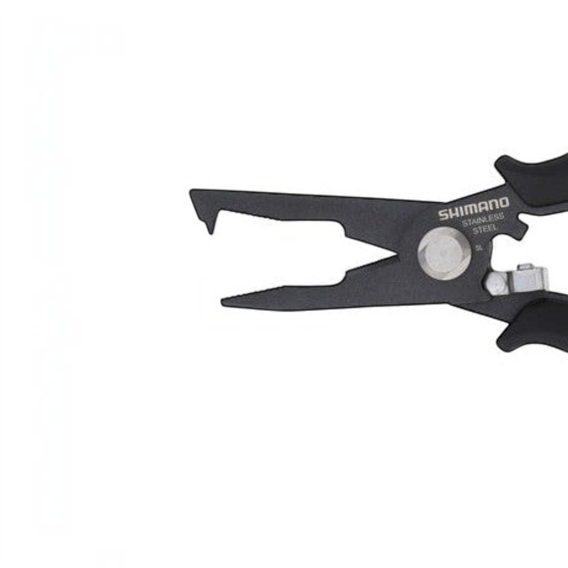 Shimano 7" Power Pliers SS Braided Line Cutter  - ATPW007BK - Dogfish Tackle & Marine