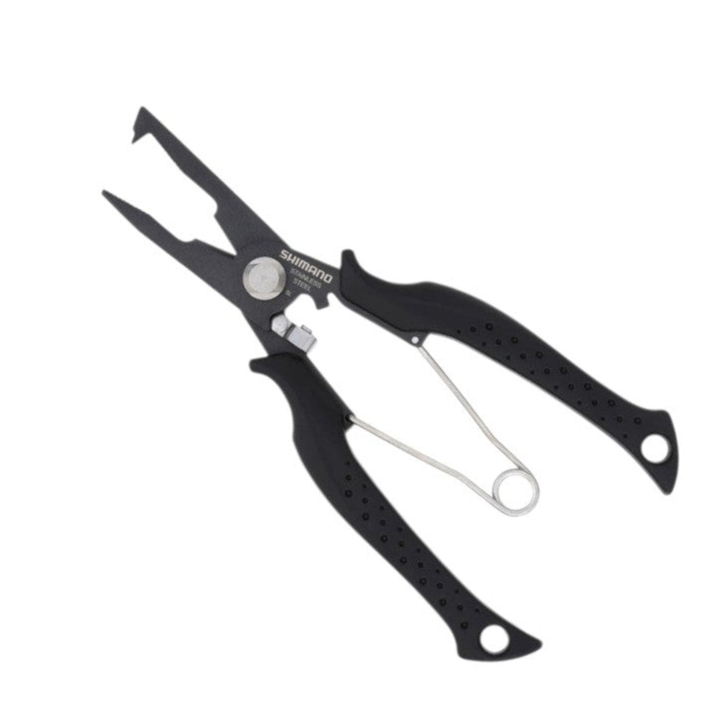 Shimano 7" Power Pliers SS Braided Line Cutter  - ATPW007BK - Dogfish Tackle & Marine