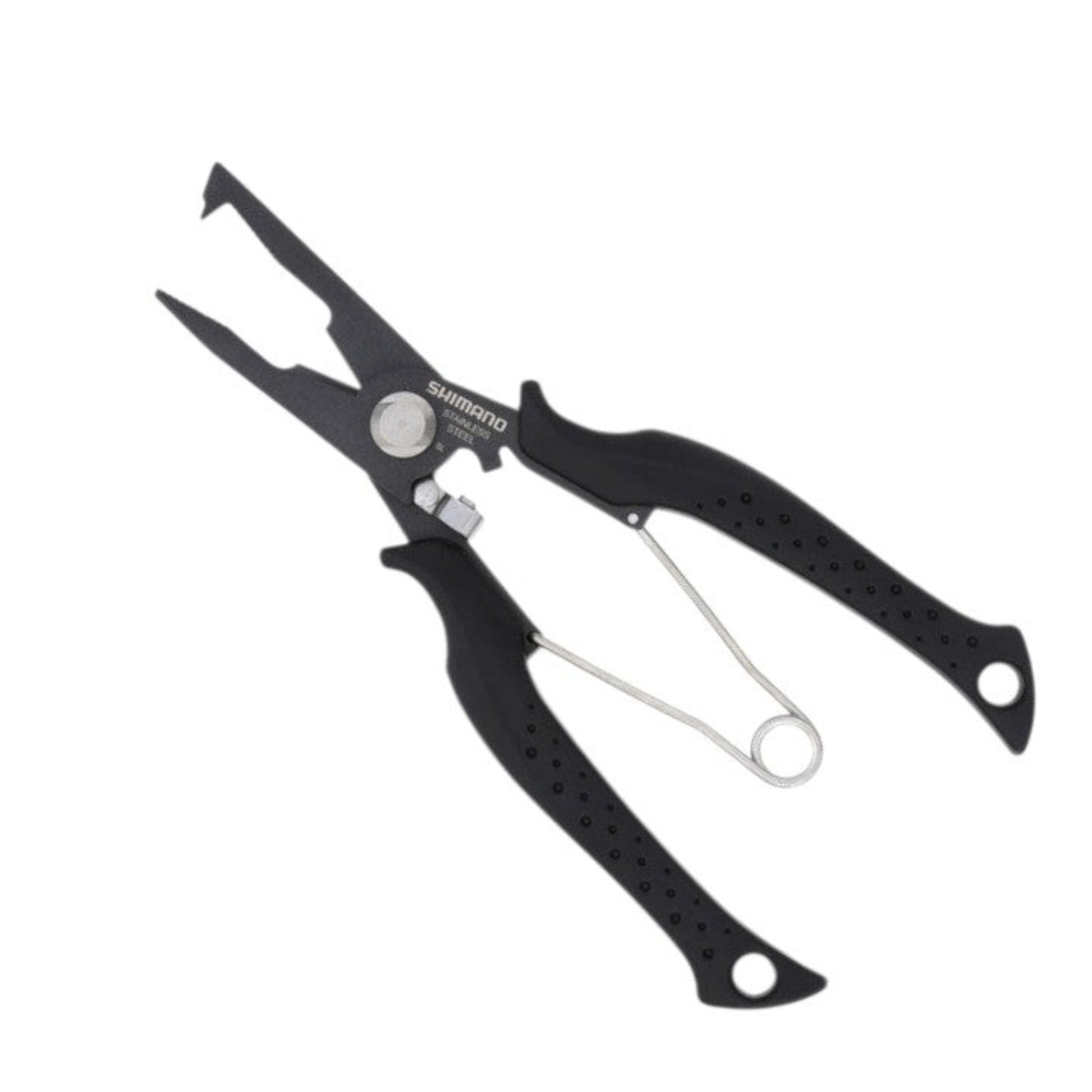Shimano 7" Power Pliers SS Braided Line Cutter  - ATPW007BK - Dogfish Tackle & Marine