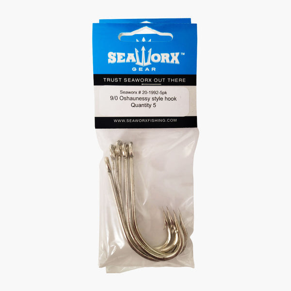 Seaworx oshaunessy stainless steel hook 5pk - Dogfish Tackle & Marine