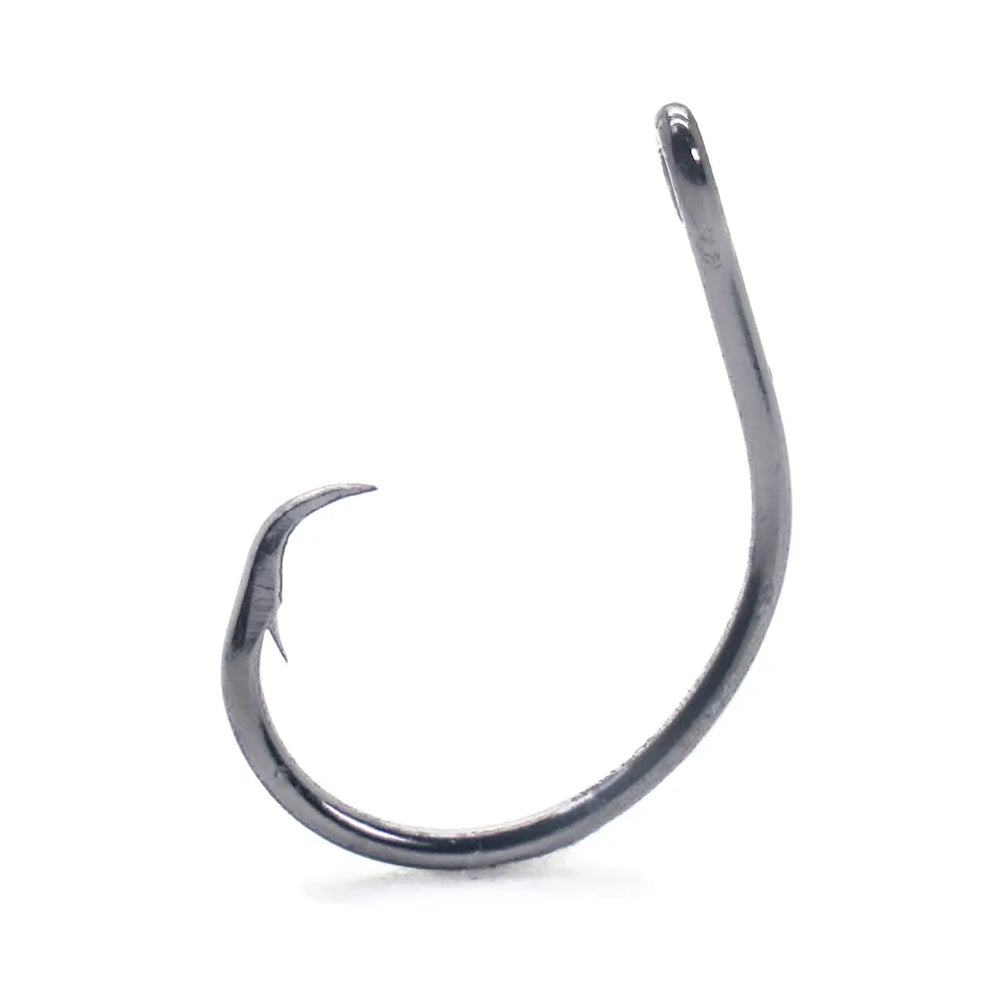 Mustad demon perfect circle inline black nickel hook