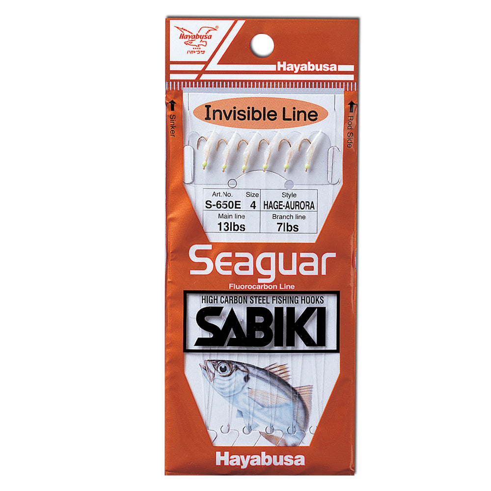 Hayabusa S650e fluorocarbon sabiki - Dogfish Tackle & Marine