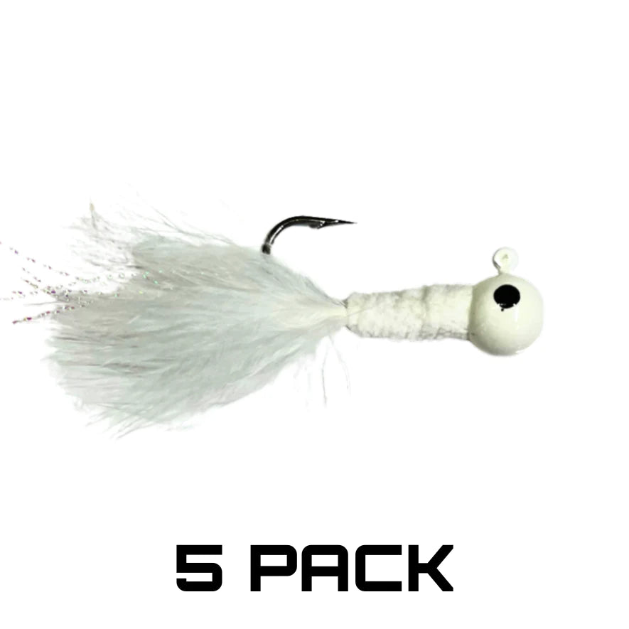 JYG Pro Crappie 1/8oz White