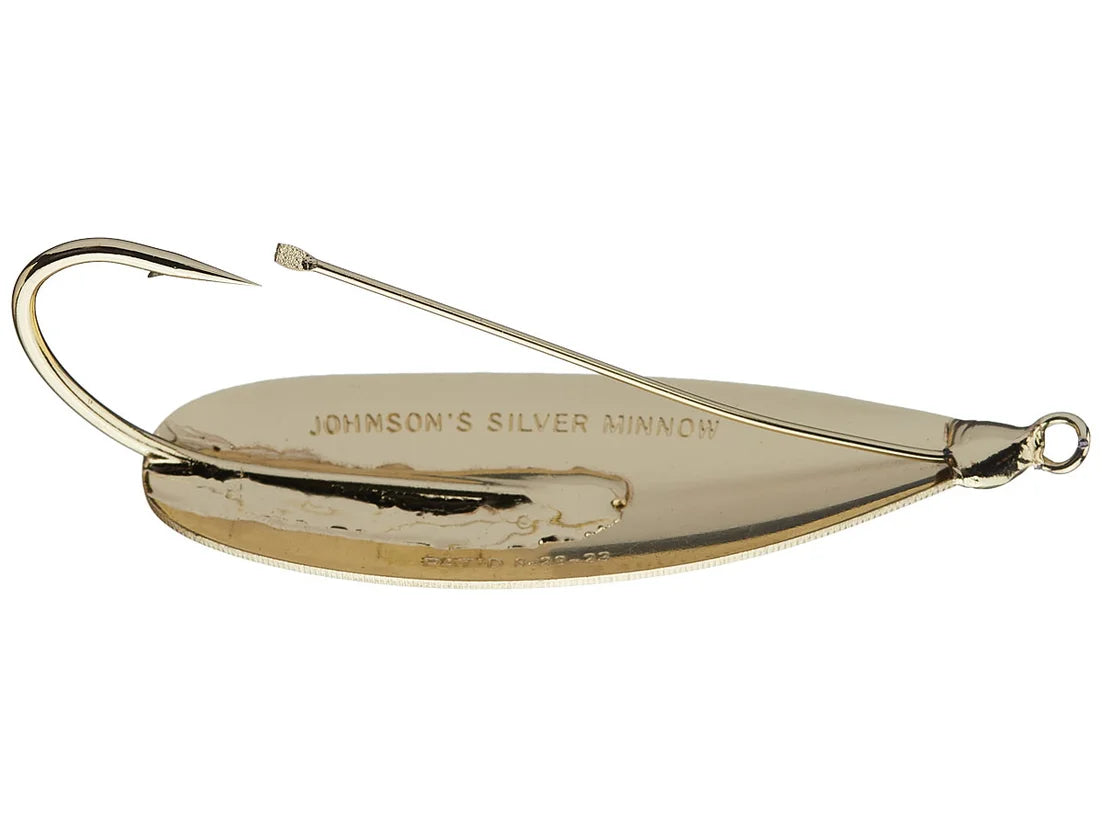Johnson Silver Minnow Weedless Spoon - Dogfish Tackle & Marine
