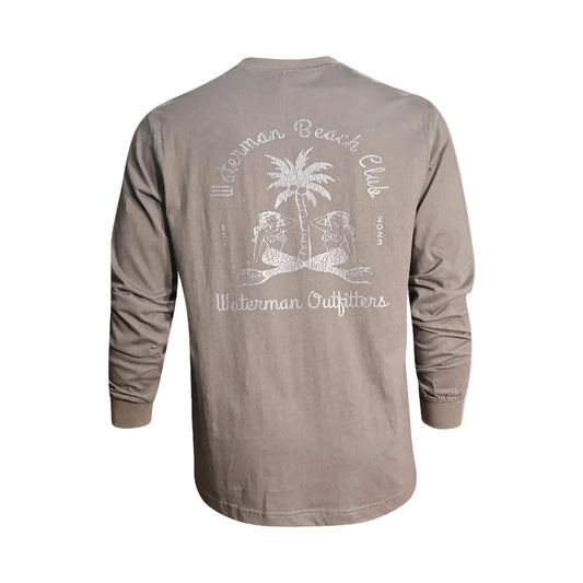 Waterman Outfitters Beach Club Cotton Long Sleeve - Dogfish Tackle & Marine