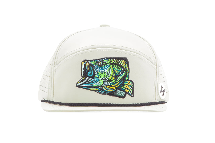 Bajio Bass Head Performance Flat Brim Hat