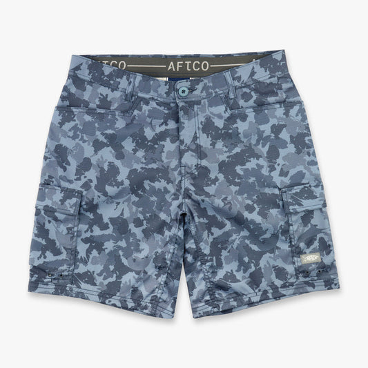 Aftco Deckhand Camo Fishing Cargo Shorts - Dogfish Tackle & Marine