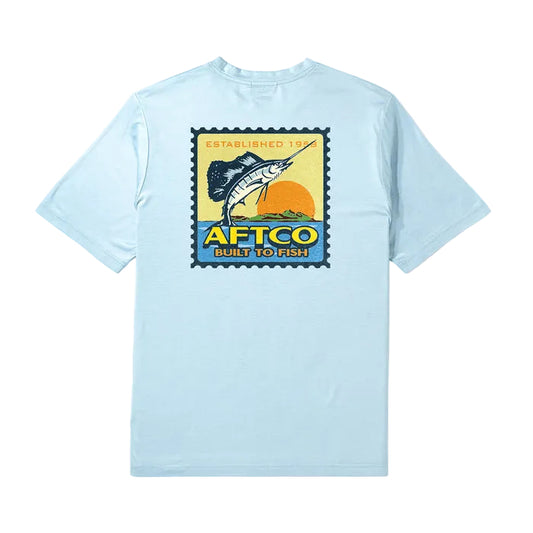 Aftco Greetings Short Sleeve Sun Protection Shirt - Dogfish Tackle & Marine