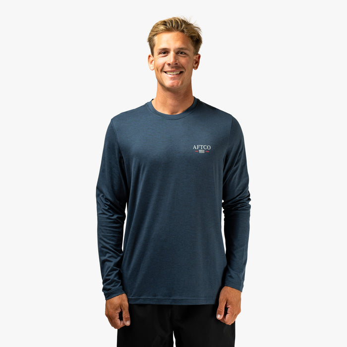 Aftco Outline Long Sleeve Sun Protection Shirt*