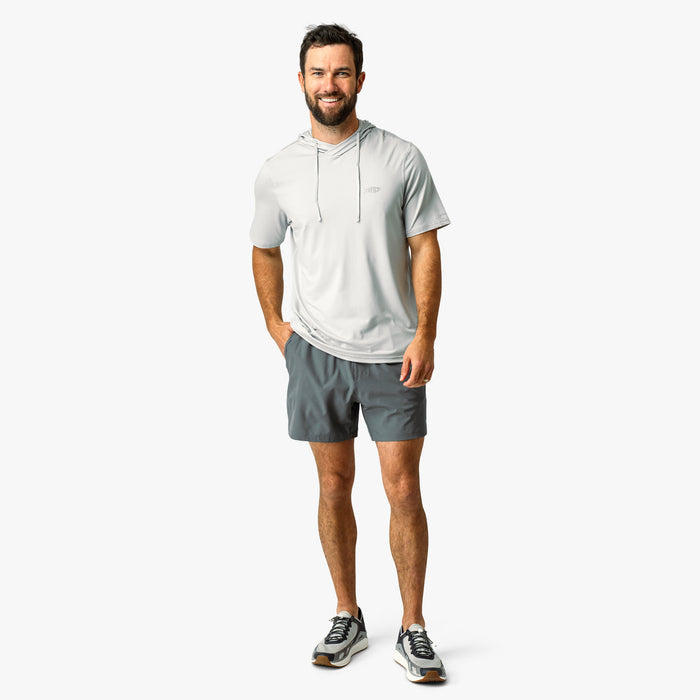 Aftco Samuari Short Sleeve Hooded Sun Protection Shirt - Dogfish Tackle & Marine