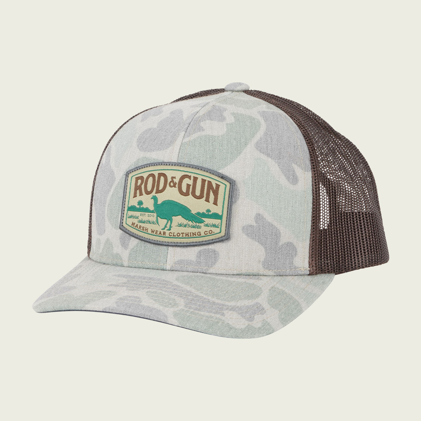 Marsh Wear Rod & Gun Twill Trucker Hat - Dogfish Tackle & Marine