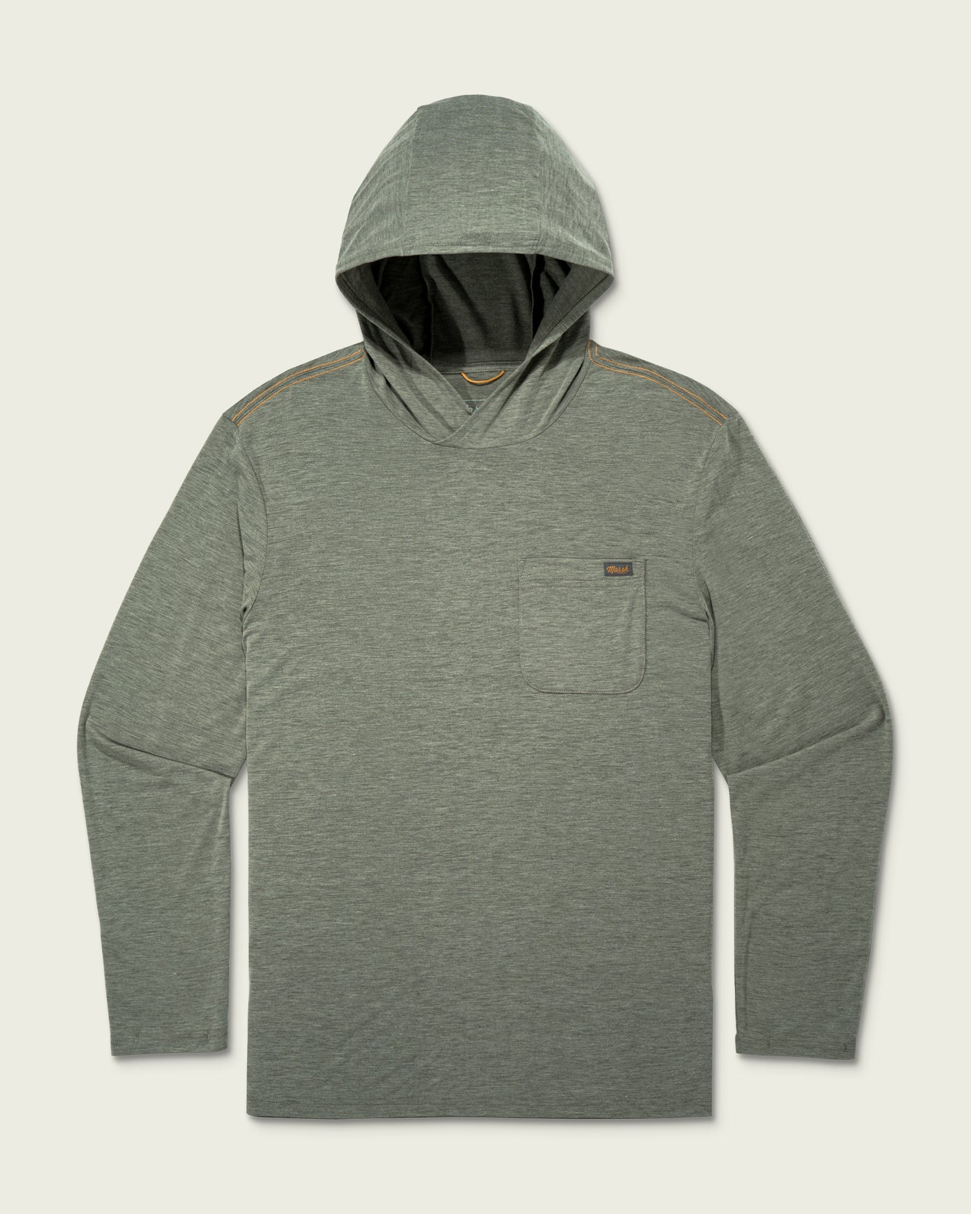 Marsh Wear Buxton Tech Long Sleeve Hooded Shirt