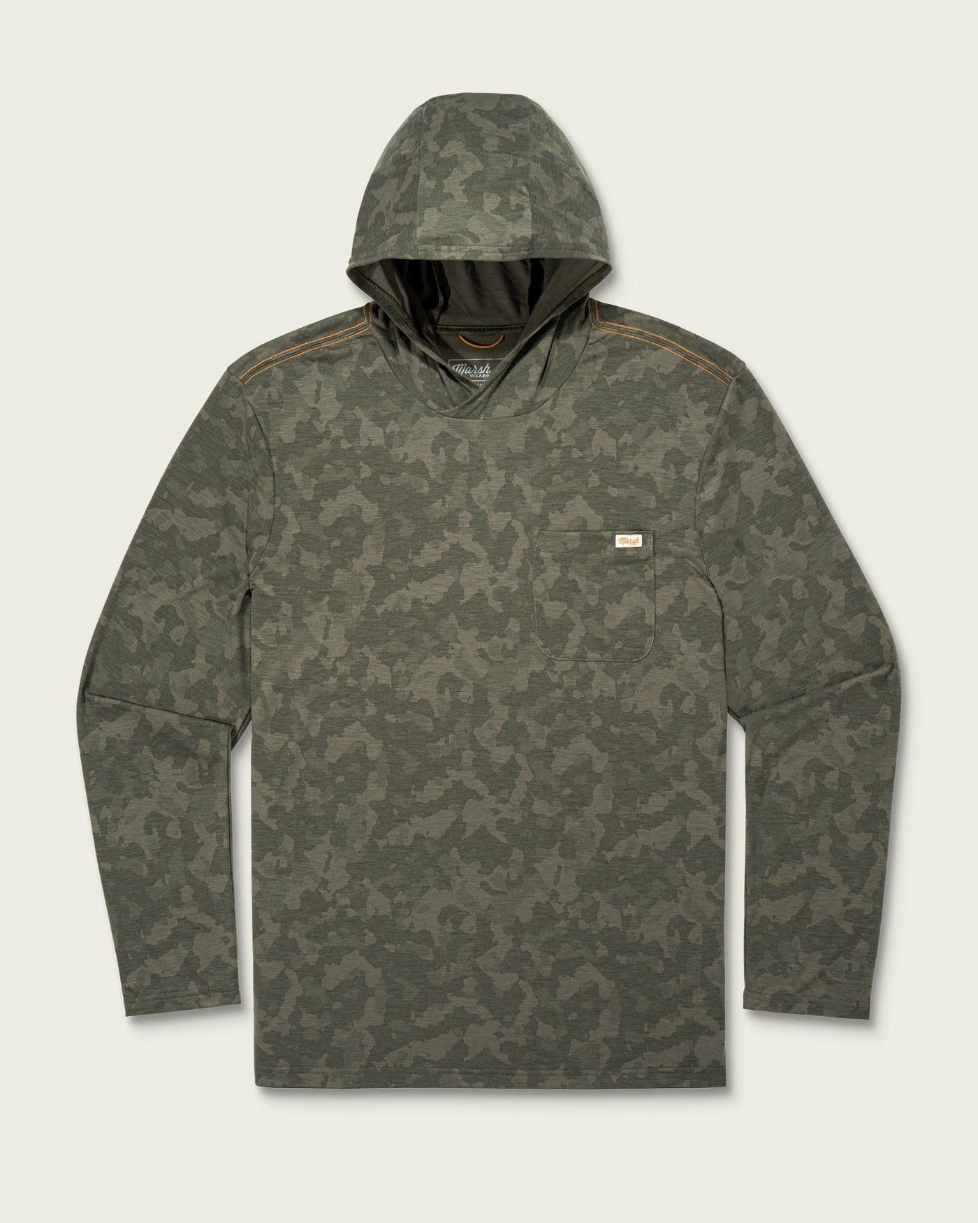 Marsh Wear Buxton Performance Long Sleeve Hooded T-Shirt