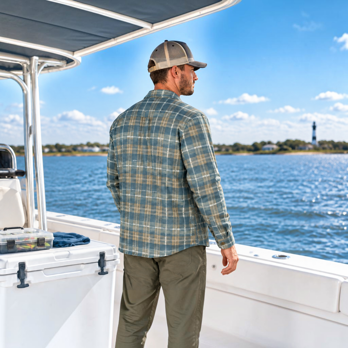 Marsh Wear Seadrift Flannel Overshirt - Dogfish Tackle & Marine