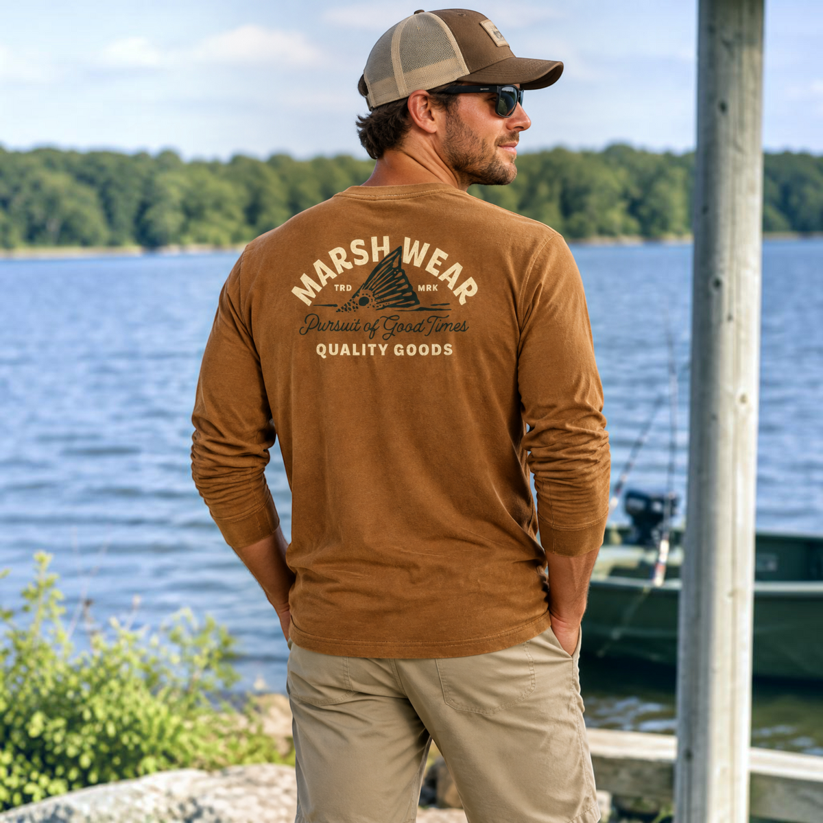 Marsh Wear Tailing Tide LS Shirt - Dogfish Tackle & Marine