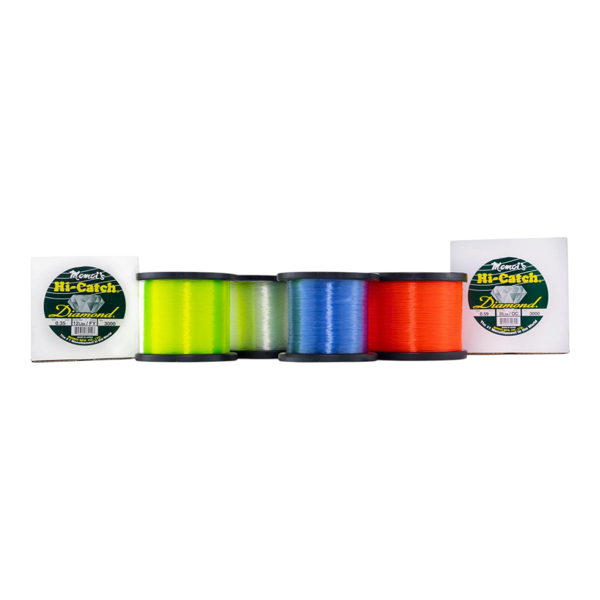 Momoi Hi-Catch Diamond Monofilament Fishing Line - Sold By The Yard - Dogfish Tackle & Marine