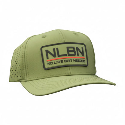 NLBN 6-Panel Performance Lockup Snapback Hats - Dogfish Tackle & Marine