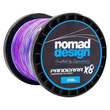 Nomad Panderra Multi-color 8x Braid - Dogfish Tackle & Marine