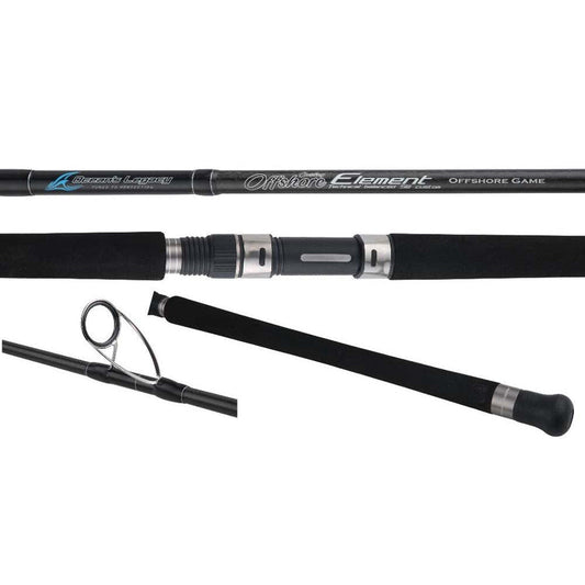 Oceans Legacy Offshore Element Spinning Rod - Dogfish Tackle & Marine