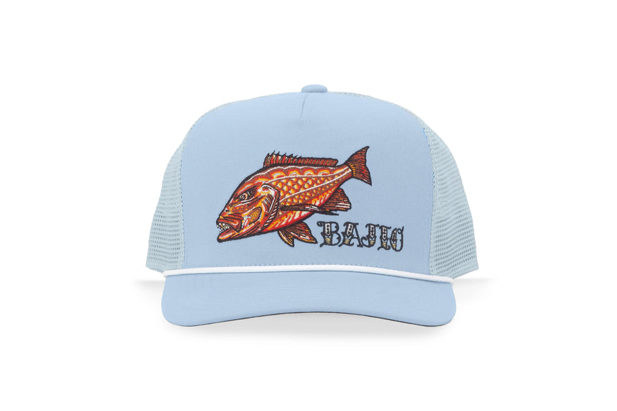 Bajio Snapper Curved Brim Trucker - Dogfish Tackle & Marine