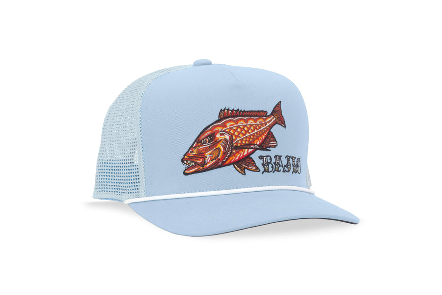 Bajio Snapper Curved Brim Trucker - Dogfish Tackle & Marine