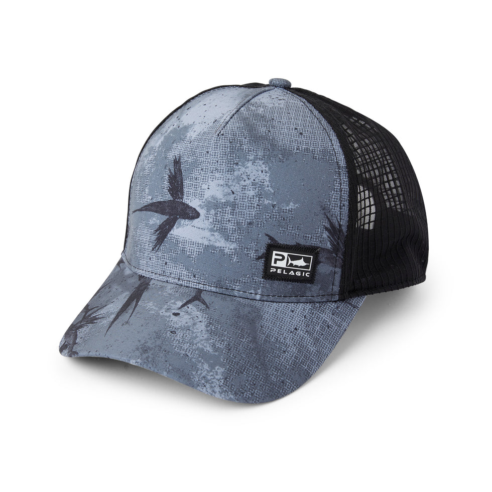 Pelagic Echo Open Seas Performance Trucker Blue