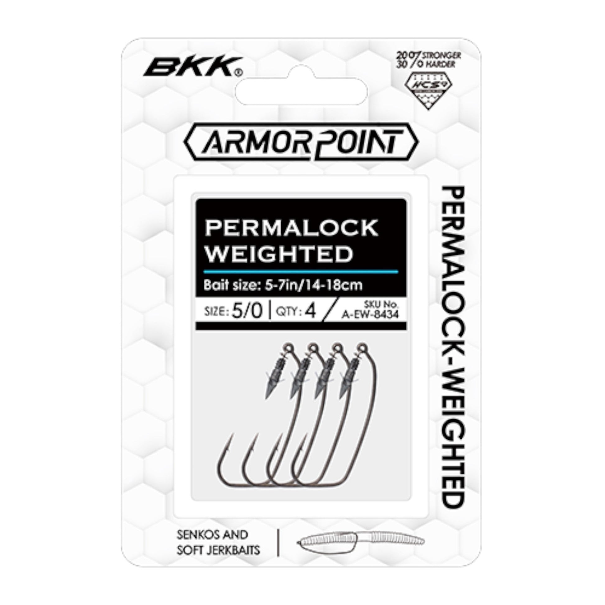 BKK Armor Point Permalock Weighted Hook - Dogfish Tackle & Marine