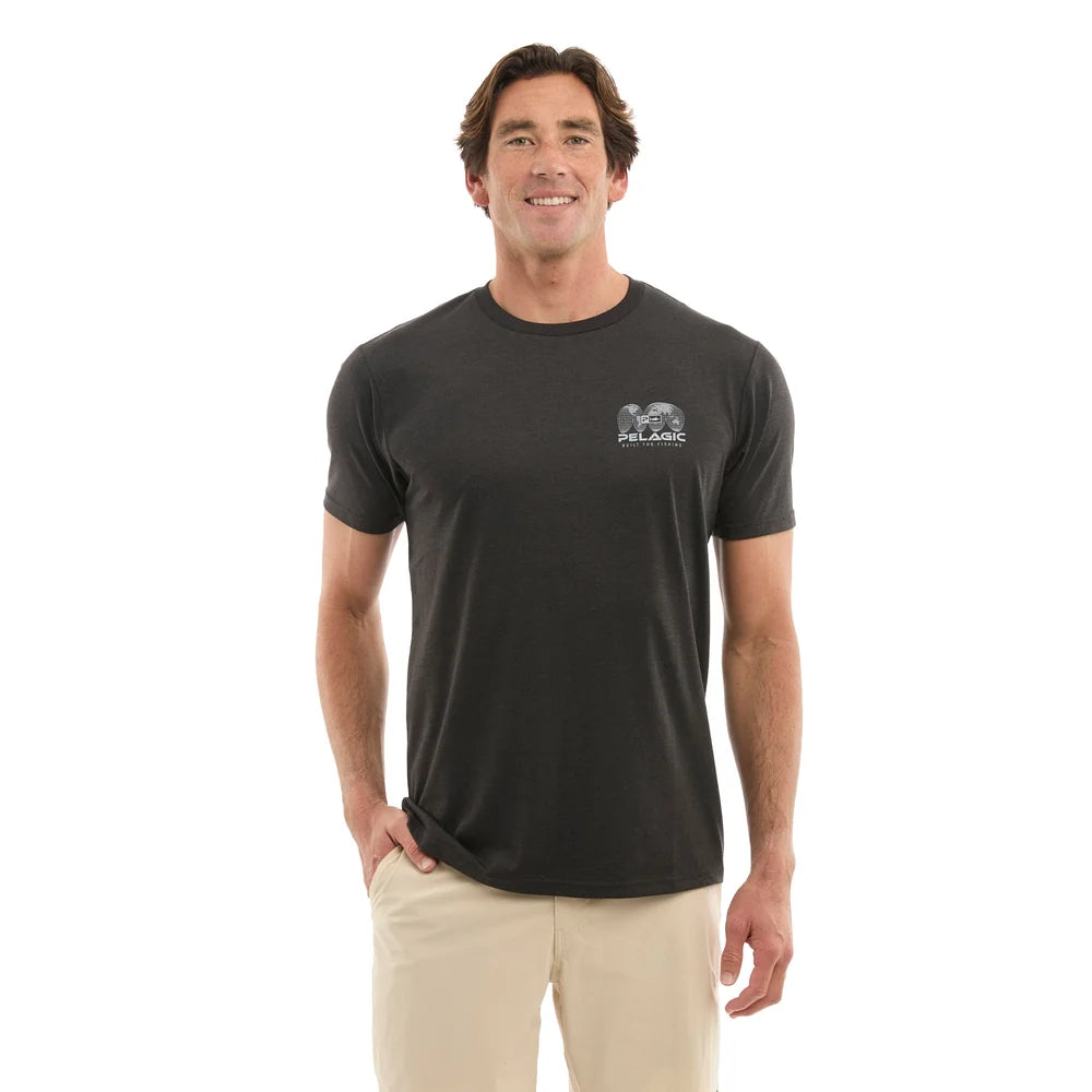 Pelagic Premium Tri Blend Tee Spliced - Dogfish Tackle & Marine