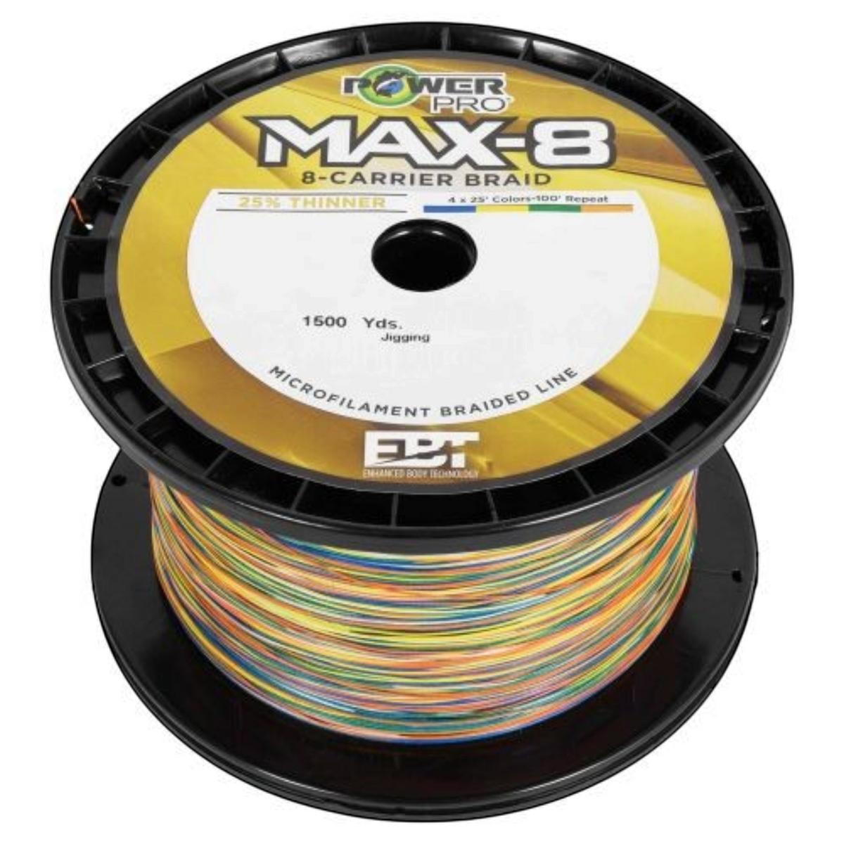 Power Pro Max 8 Braided Fishing Line 4 - Color - Sold By The Yard - Dogfish Tackle & Marine