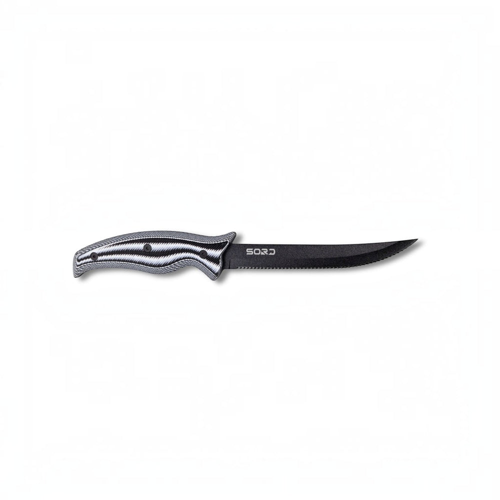 SORD Fishing Products 6in Serrated Blade Knife