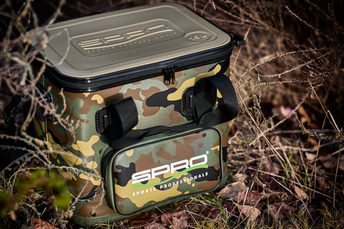 Spro 15L Soft Cooler Box Camo - Dogfish Tackle & Marine