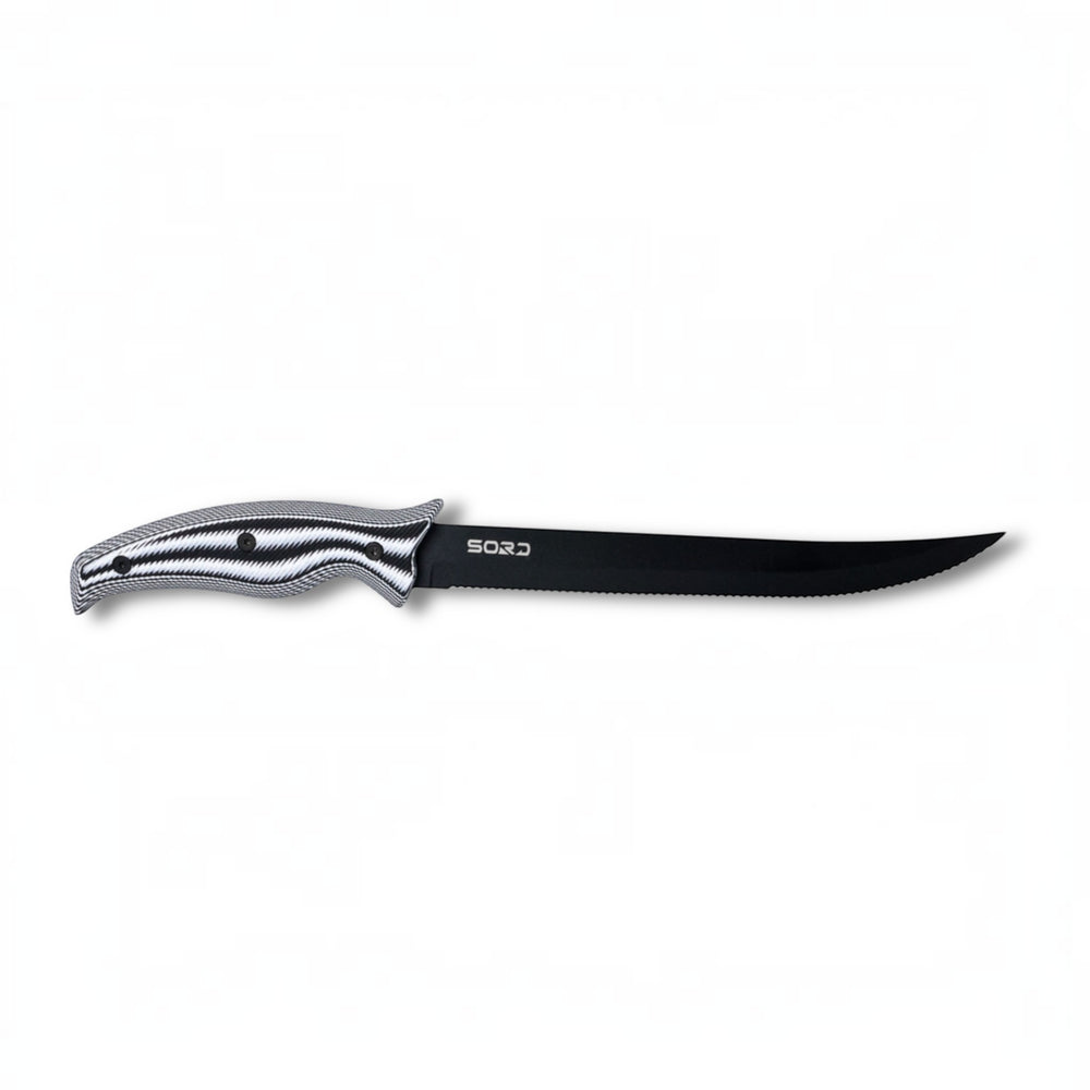 SORD Fishing Products 9in Serrated Blade Knife