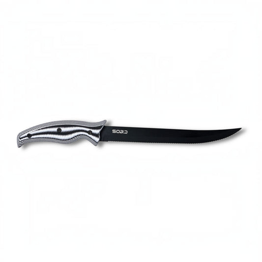 SORD Fishing Products 9in Serrated Blade Knife - Dogfish Tackle & Marine