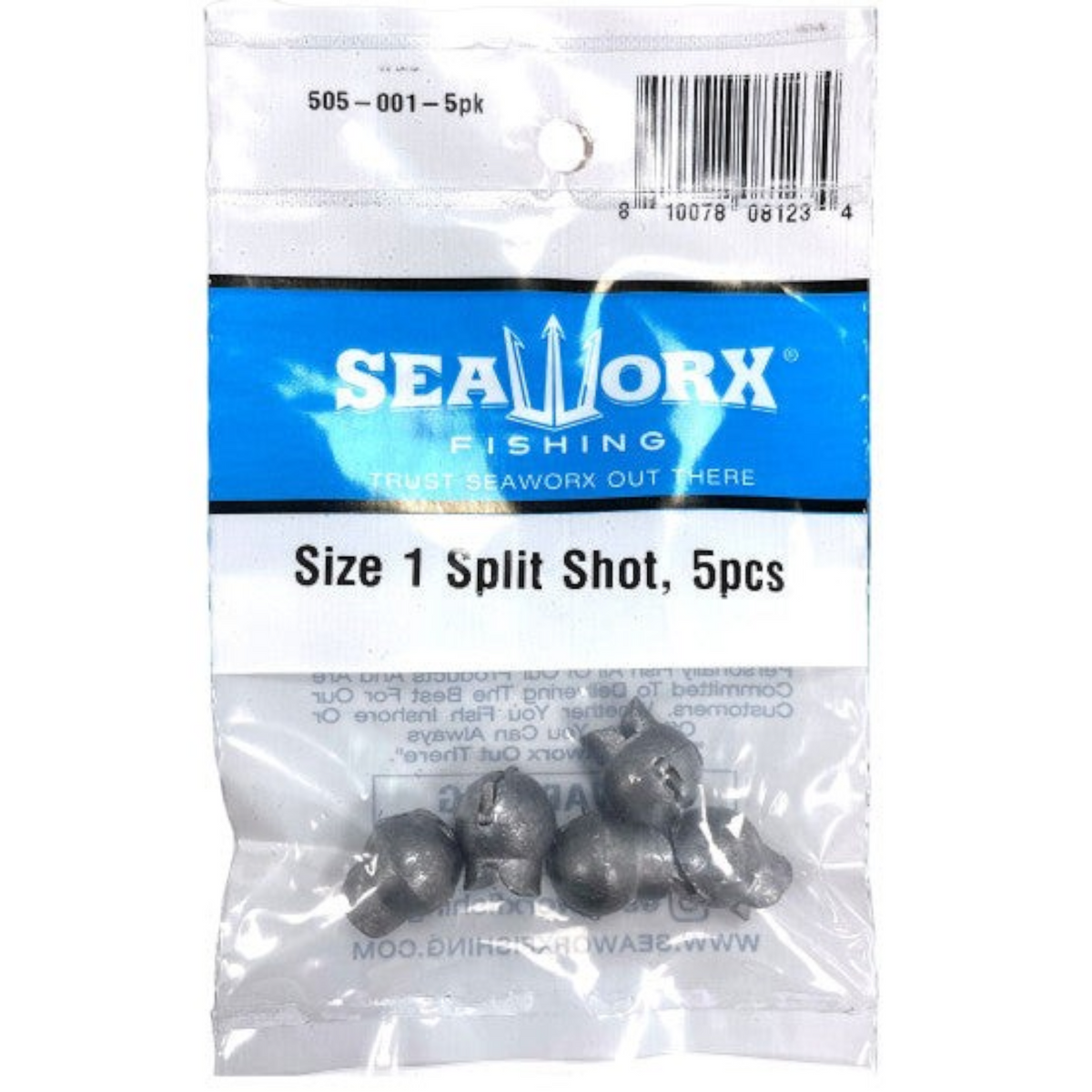 Seaworx Split Shot Weights - Dogfish Tackle & Marine