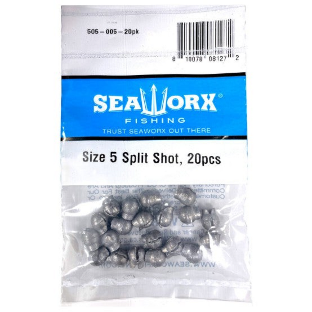 Seaworx Split Shot Weights - Dogfish Tackle & Marine