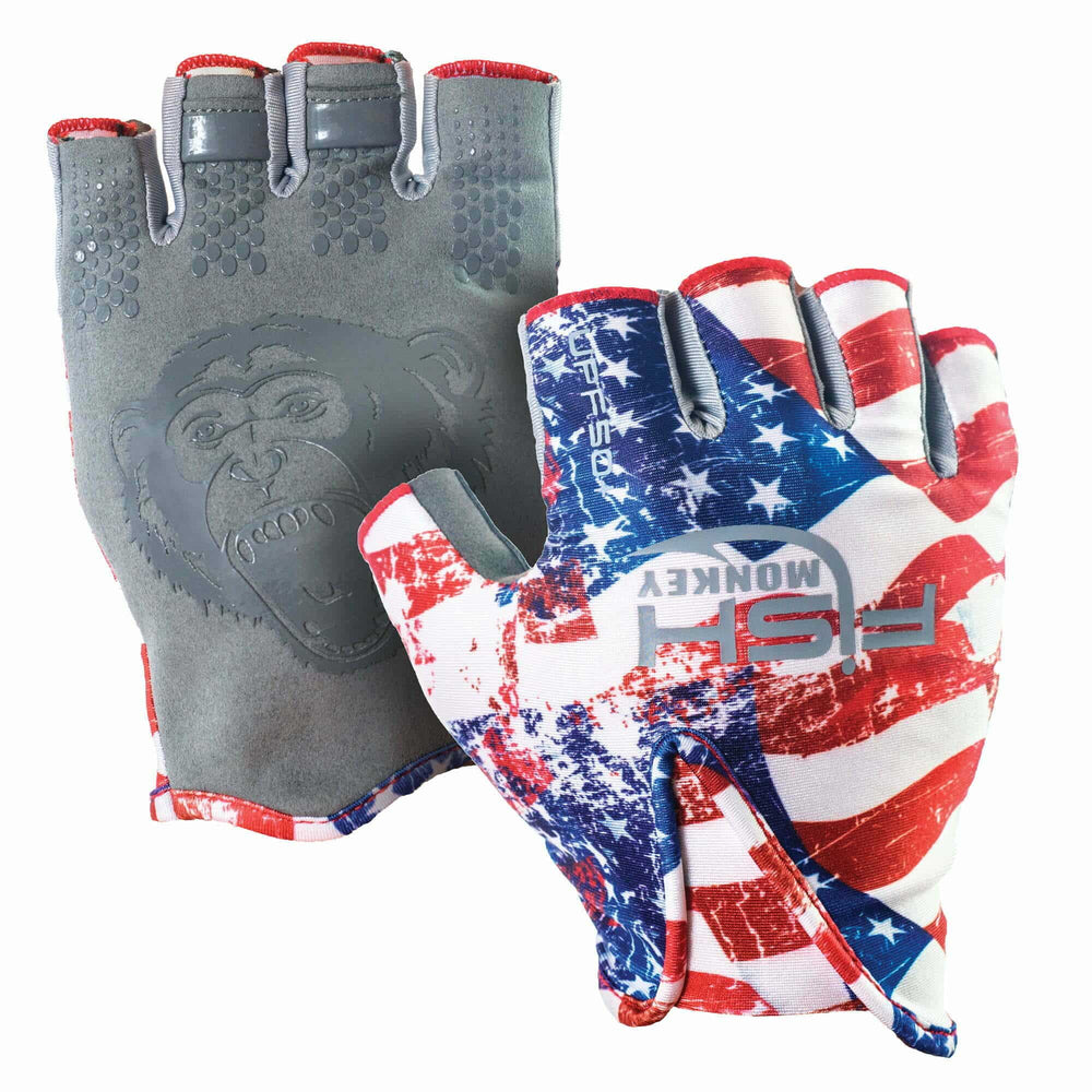 Fish Monkey Stubby Enhanced Grip Sun Protection Fishing Glove