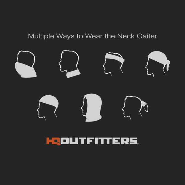 HQ Outfitters Mossy Oak Eclipse Neck Gaiter - Dogfish Tackle & Marine