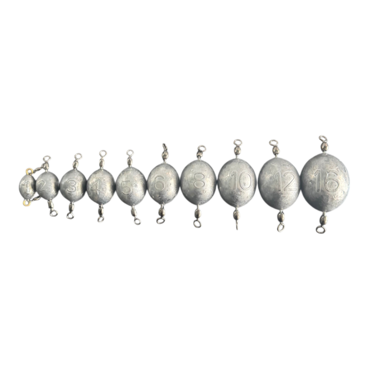 Swivel Egg Fishing Weights - Dogfish Tackle & Marine