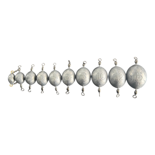 Swivel Egg Fishing Weights - Dogfish Tackle & Marine