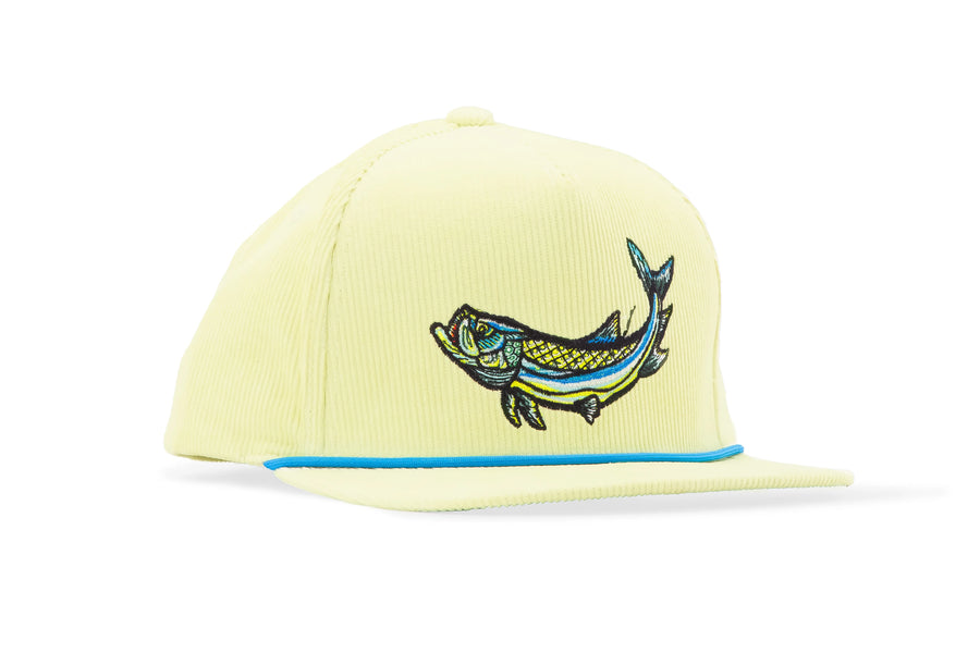Bajio Tarpon - Flat Brim Corduroy Hat - Dogfish Tackle & Marine