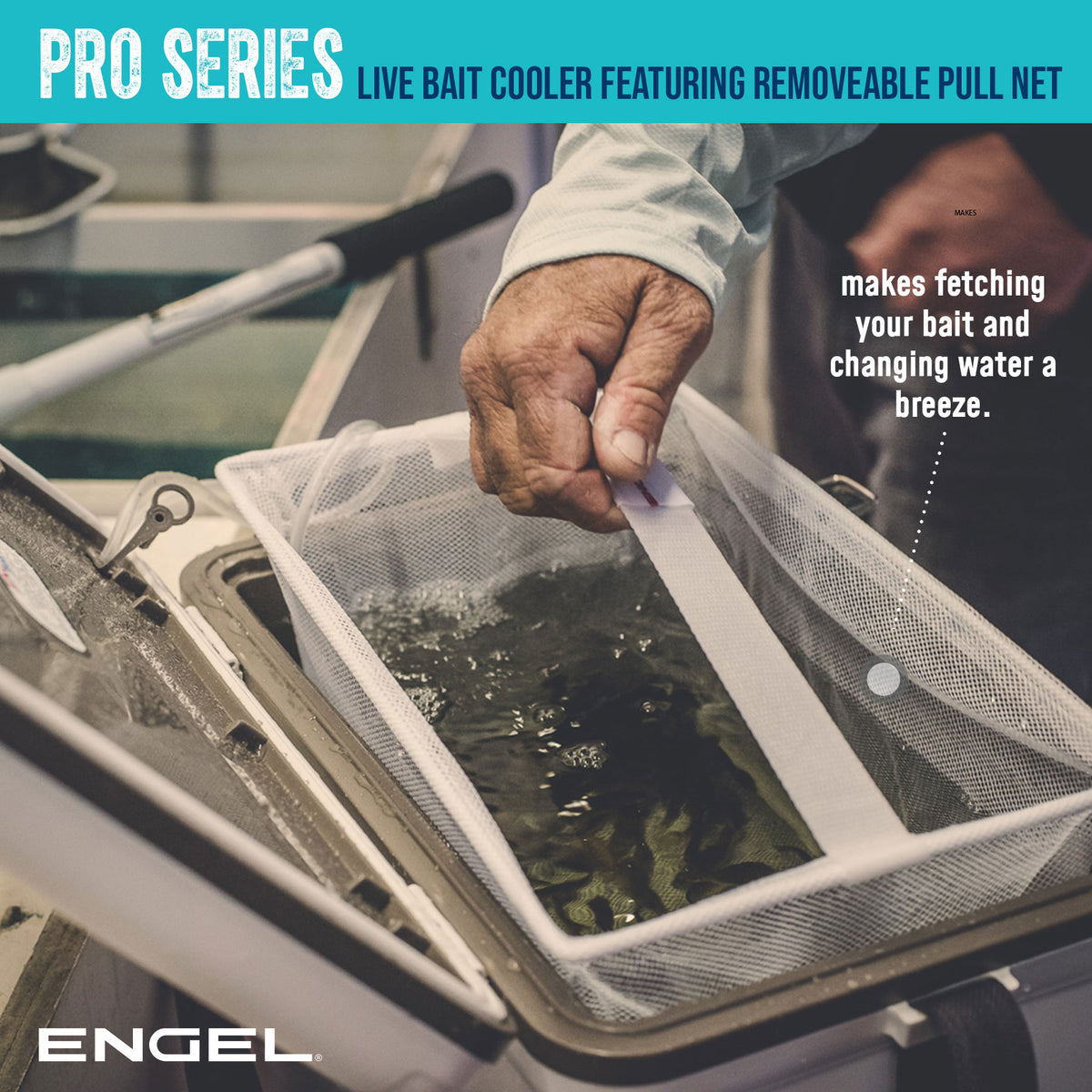 Engel 13Qt Live Bait Pro Cooler - Dogfish Tackle & Marine