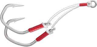 VMC Techset Heavy Duty Tandem Assist Slow Pitch Jig Hooks