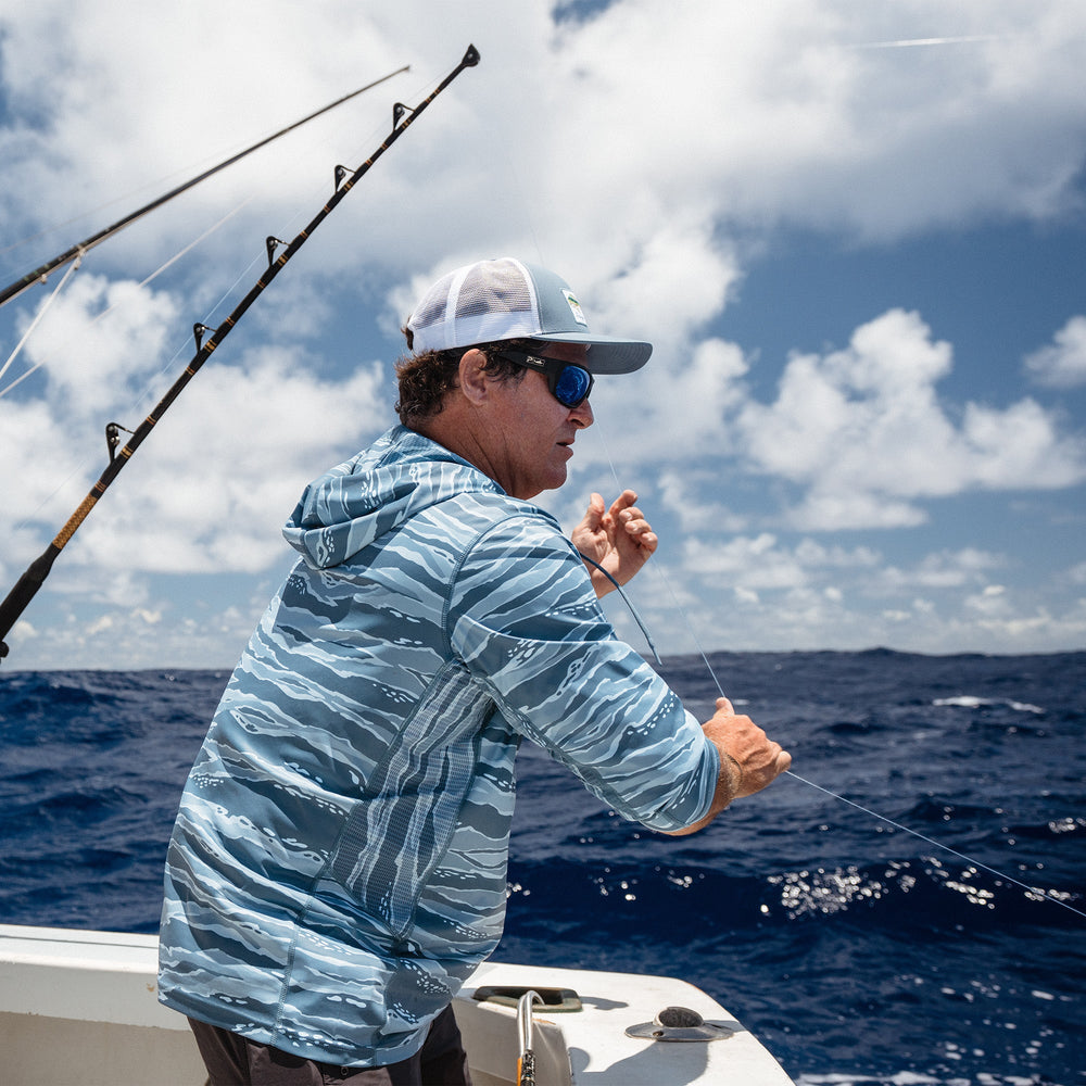 Pelagic Vaportek Hooded Fishing Shirt - Dogfish Tackle & Marine