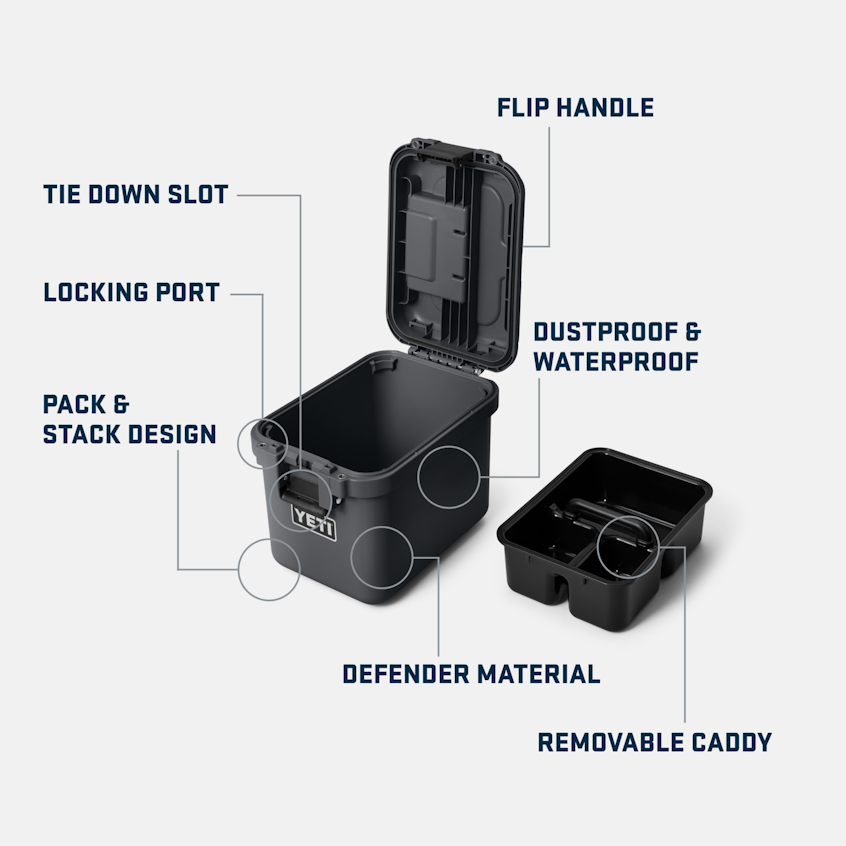 Yeti Loadout Go Box 15 Gear Case– Dogfish Tackle & Marine Yeti Loadout Go Box 15 Gear Case– Dogfish Tackle & Marine