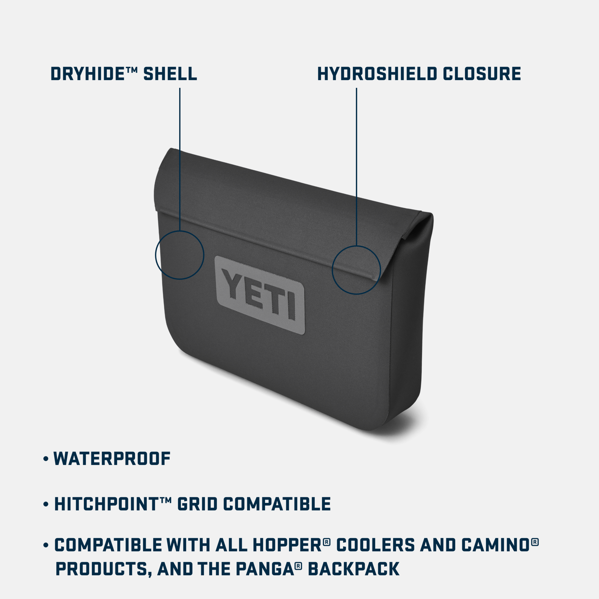 yeti attachment bag YETI Sidekick Dry 3L Gear Case