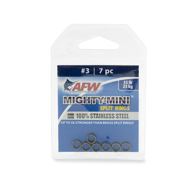 AFW Mighty Mini Split Rings - Dogfish Tackle & Marine